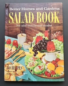 Better Homes and Gardens SALAD BOOK Cookbook HB 1967 9th print - Imagen 1 de 13