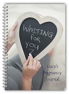 A5 PERSONALISIERTES BABY JUNGE MÄDCHEN NEU MAMA SCHWANGERSCHAFTSTAGEBUCH JOURNAL GESCHENK 06 - Bild 1 von 4