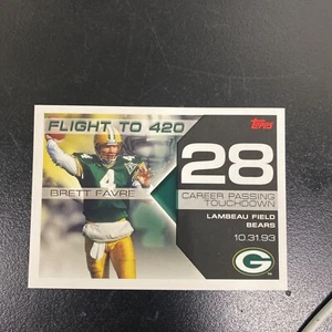 Brett Favre 2007 Topps Brett Favre Collection #BF-28 Green Bay Packers - Picture 1 of 2