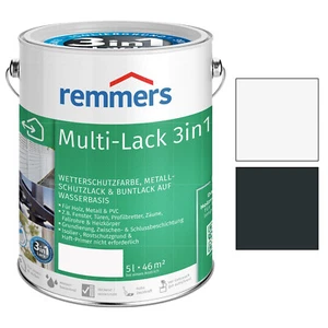 REMMERS Multi-Lack 3in1 Buntlack Metallschutzlack PVC Wetterschutzfarbe 5 LTR - Bild 1 von 4