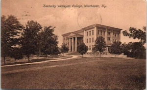 1909 antike KY Postkarte Kentucky Wesleyan College Winchester 1900er - Bild 1 von 2