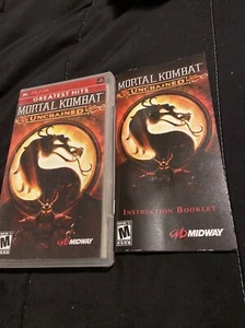Mortal Kombat Unchained for PSP (Greatest Hits) *NO GAME, CASE & MANUAL ONLY!!!* - Picture 1 of 12
