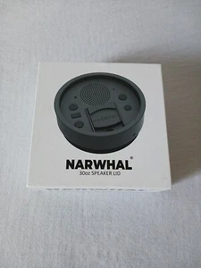 NEW OPEN BOX Narwhal Grey 30oz Bluetooth Speaker Tumbler Replacement Lid 30 OZ - Picture 1 of 7
