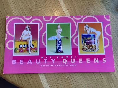 Tarjeta de exposición Mel Ramos Pop Artist Gallery “Beauty Queens” Terminus Gallery Munich 2 Foto 1 de 2