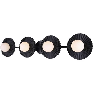 Canarm Lighting IVL1210A04BK9 Payton Bathroom Vanity Light Black - Picture 1 of 11