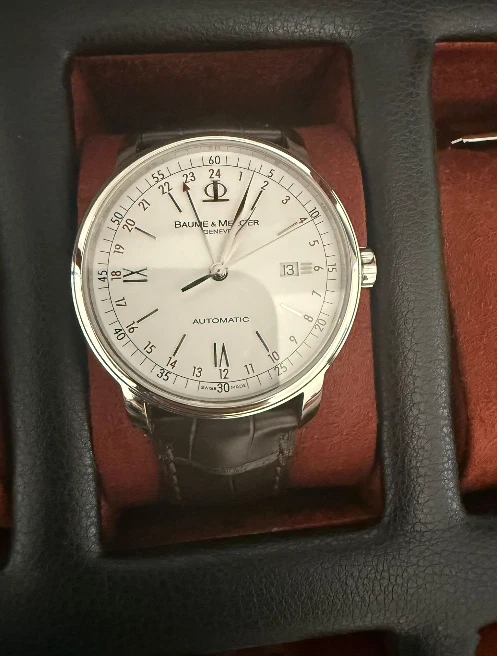 Reloj Automático Baume Mercier Classima XL Executive GMT M0A08462 - Exc. Estado... Foto 1 de 1