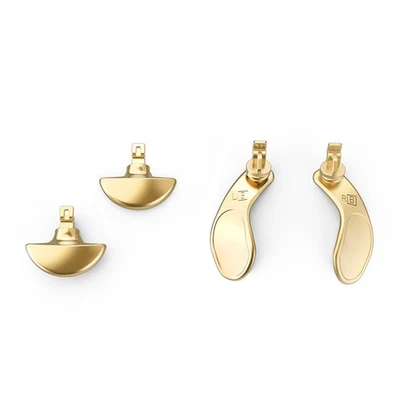 4 PIEZAS Paletas Traseras de Metal para Controlador PS5 Edge Intercambiables Hágalo Usted Mismo Botón Trasero Foto 1 de 4