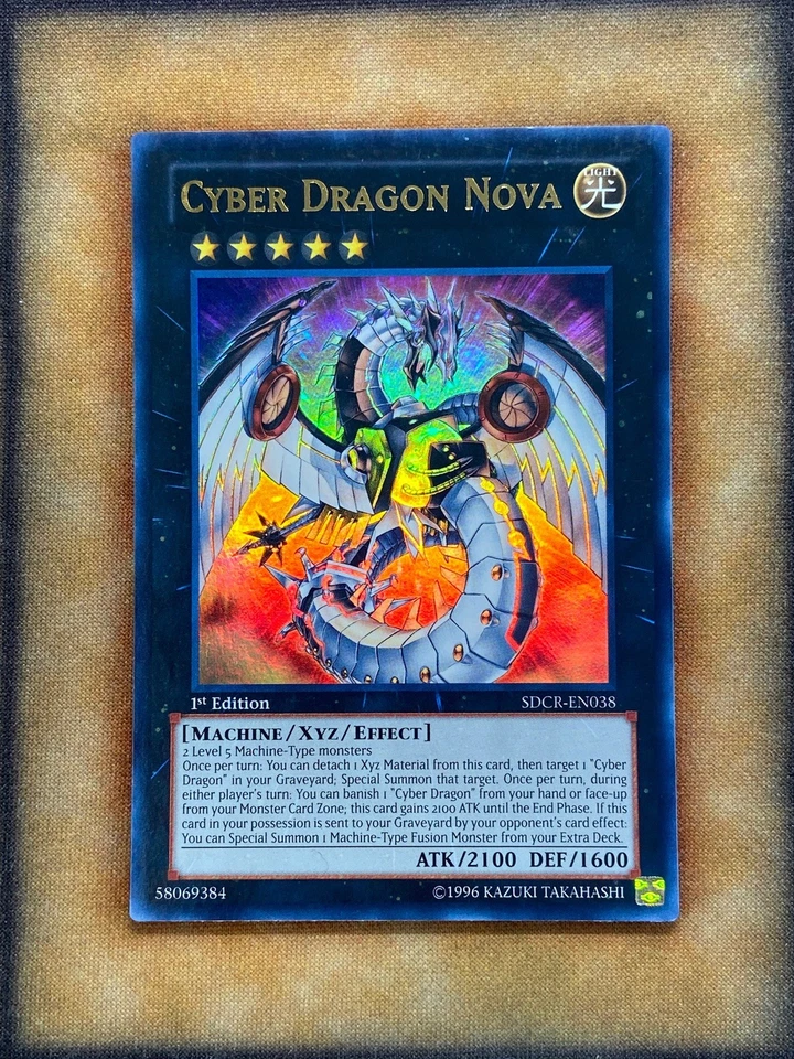 Yugioh Cyber Dragon Nova SDCR-EN038 Ultra Rare 1st Ed NM - Image 1 of 1