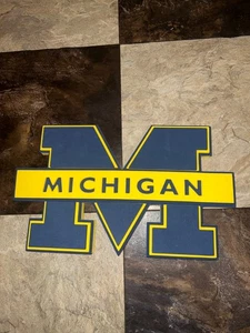 University Of Michigan Wolverines Big Foam Logo Fanfoam By Foamheads - Picture 1 of 8