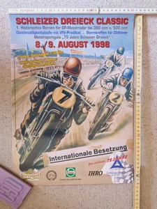 Plakat Schleizer Dreieckrennen Classic 8./9. August 1998 - Bild 1 von 1