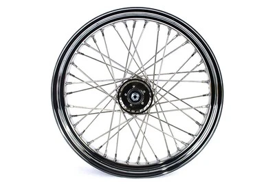 WR 19" x 3.00" Front Spool Wheel for K 1952-1956 XL 1957-1972 Harley Davidson Foto 1 de 4
