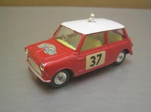 Corgi toys 317 BMC Mini Cooper 'S' Monte Carlo made in Gt. Britain NM+ Condition - Picture 1 of 8