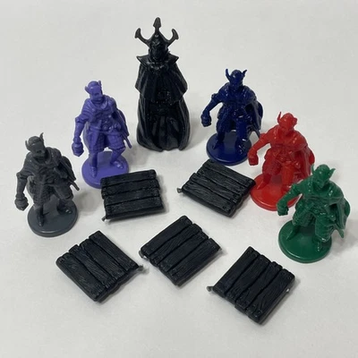 Lote 11 peças de reposição Adventure Warriors Bridge Key To The Kingdom Game 1992 - Imagem 1 de 4