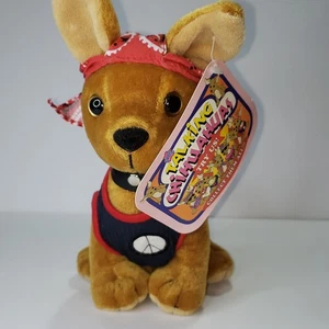 Play Zone sprechender Chihuahua Plüschhund mit roten, weißen & blauen Sternen - Bild 1 von 7