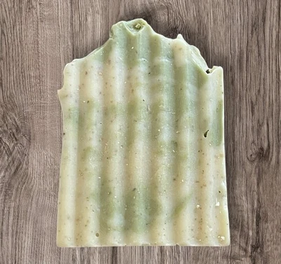 Fresh Hemp Shea Butter Exfoliating Body Soap Bar Hemp Seed Oil - Image 1 of 4