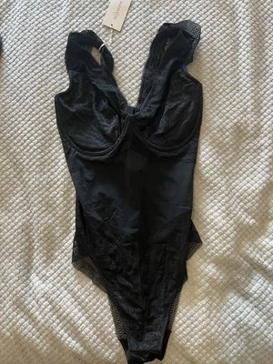 Bravissimo Black Lace Bodysuit 30H - Image 1 of 4