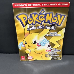 Prima's Official Strategy Guide Pokemon Yellow Special Pikachu Edition No Poster - Bild 1 von 3