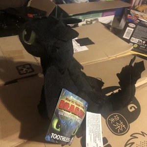 How to Train Your Dragon 3 Hidden World Toothless  Plush 8" New  NWT - Picture 1 of 5