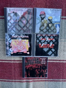 Black Sabbath CD lot - Foto 1 di 12
