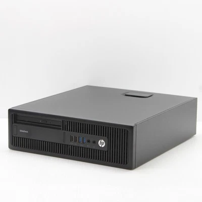 HP EliteDesk 705 G3 SFF Windows 11 PC AMD PRO A10 8770 8GB RAM 256GB SSD WiFi - Image 1 of 4