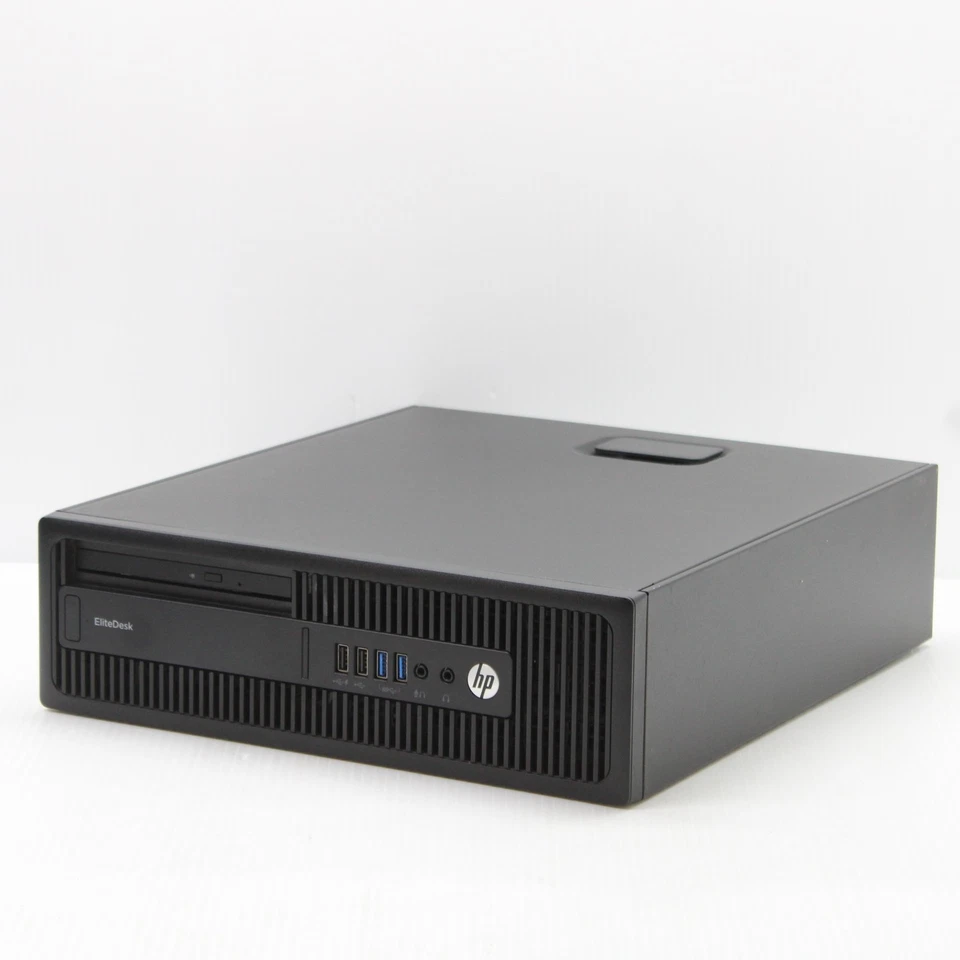 HP EliteDesk 705 G3 SFF Windows 11 PC AMD PRO A10 8770 8GB RAM 256GB SSD WiFi - Image 1 of 4
