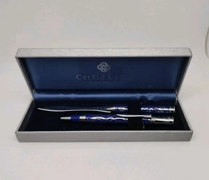 Colección Tierras Celtas Gemas Marinas Pluma y Abrecartas Set de Regalo - Imagen 1 de 12