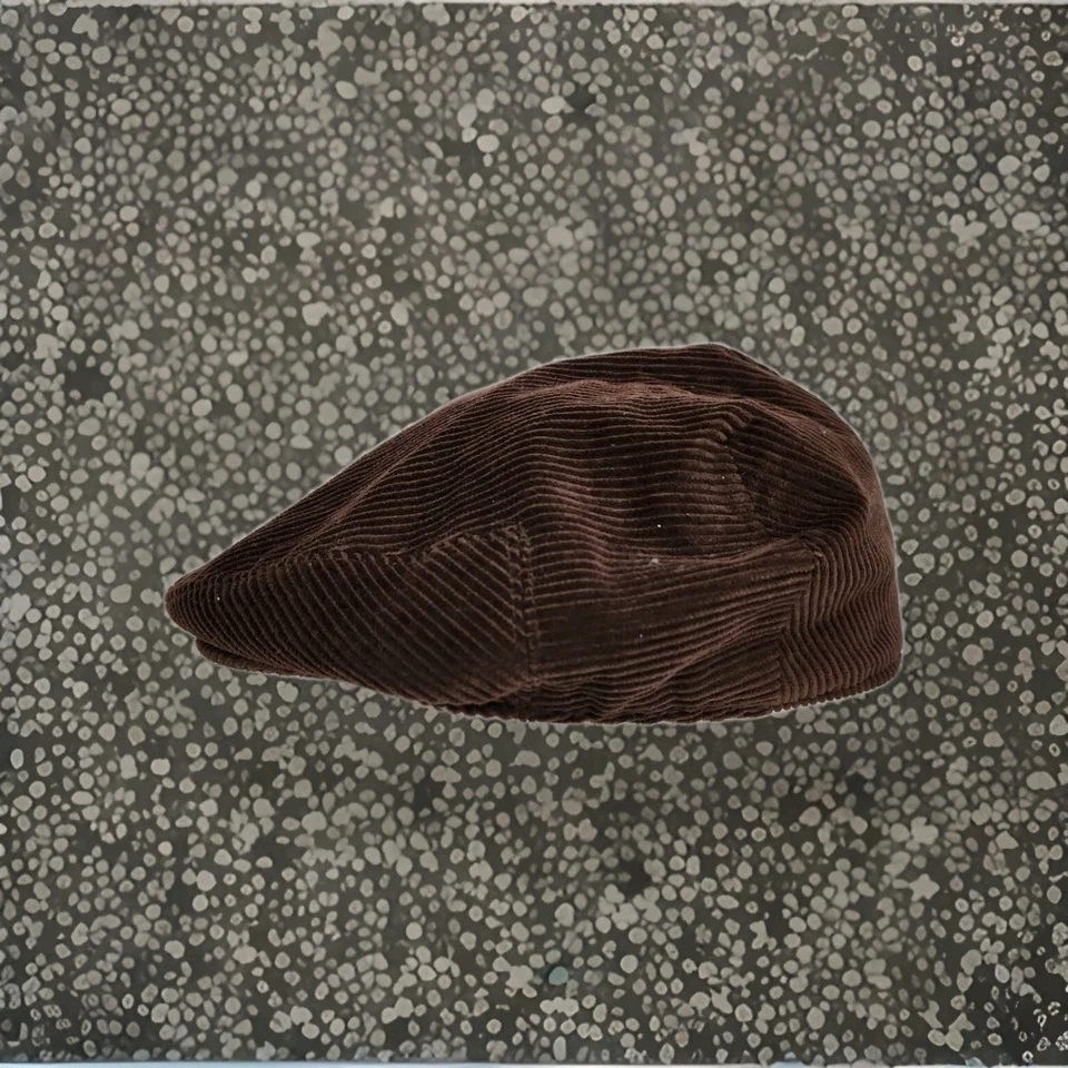 Boné masculino Jaxon Hats marrom veludo Duckbill Ivy Cabbie - Imagem 1 de 4