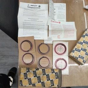 Piston Ring Set 2.6 +.030 over size for 6-4 Pistons ,Part RA12803 RTC241130 NOS - Picture 1 of 20