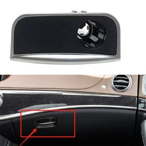Car Black Glove box handle Cover For Mercedes Benz W222 S Class 2014-2020 2015 - Picture 1 of 5