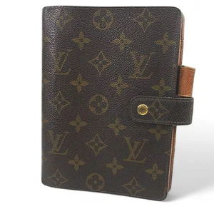 LOUIS VUITTON Agenda MM Monogram Notebook Cover R20106 Braun PVC - Bild 1 von 9