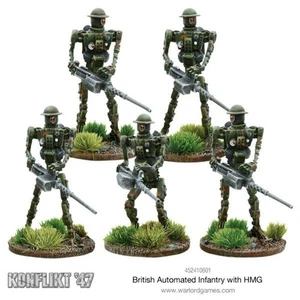 Infantería Automatizada Británica: Warlord Games Conflict '47 - Imagen 1 de 1