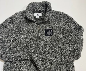 Disney Parks Mickey Mouse Fleece Sherpa Jacke mit Reißverschluss grau Damen Gr. XS - Bild 1 von 9