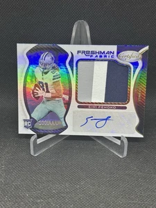2021 Panini Certified - Freshman Fabric Mirror Signatures Simi Fehoko #277/499 - Picture 1 of 1
