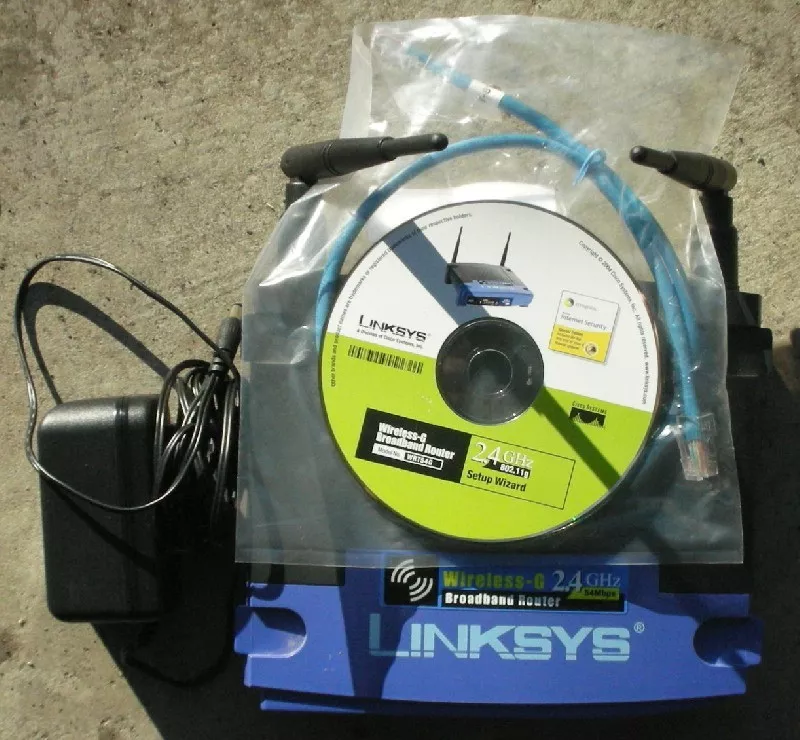 Linksys WRT54GL WIFI DD-WRT Tomato wireless extender Repeater Internet Bridge - Image 1 of 1