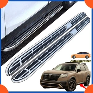 2PCS Running Boards Side Steps Nerf Bar Fits for Nissan Pathfinder 2022 2023 24 - Imagen 1 de 13