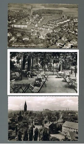 3 AK Herten Westerholt bertlicher Dreieck, Gesamtansicht, Rest. Kruse aufm Berg - Bild 1 von 2