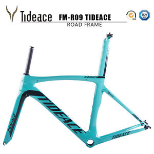 54cm PF30 Tideace FM-R09 OEM Toray Full Carbon Fiber Road Racing Bicycle Frames