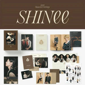 SHINEE 2022 SEASON’S GREETINGS Calendar+Diary+Card+Poster+Sticker+Brochure+etc - Picture 1 of 10