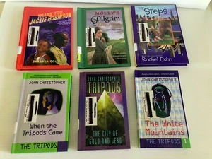 Middle Grade Hardcover Readers rebound lot of 14 USED Very Good Used - Imagen 1 de 4