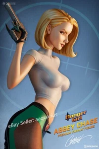 Sideshow Premium Format Danger Girl Abbey Chase Statue, Comic Inspired - Picture 1 of 24