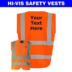 Personalised Hi Vis Vest Custom Printed - High Visibility Adult Safety Waistcoat