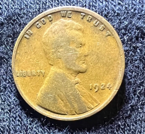 1924 penny no mint mark error L Cover
