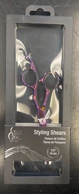 **NUEVO** Tijeras de peinado talladas arco iris para cuidado de salón 5,5”. Envío gratis Foto 1 de 2