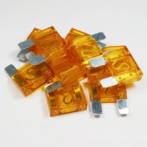 Maxi Blade Fuse 40 Amp Fuses Orange 40A Amps A Car Van Bike Large - PACK OF 10 - Picture 1 of 3