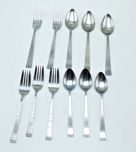 11 Piece Lifetime LCU31 Stainless Silverware Forks & Spoons Made in Japan - Picture 1 of 4