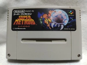 Super Famicom Super Metroid Cartridge ONLY Japan COMBINED SHIPPING - Picture 1 of 2