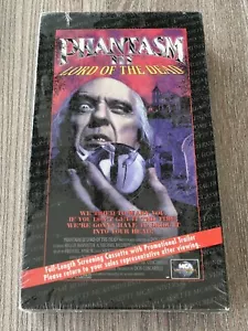 Phantasm III: Lord of the Dead (Part 3) VHS Demo Tape - SEALED! - Picture 1 of 7