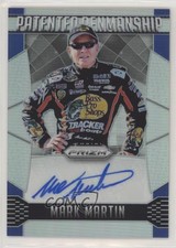 2016 Panini Prizm NASCAR Patented Penmanship Prizm Mark Martin #PP-MM Auto HOF