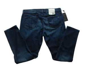Rag & Bone High Rise Skinny Jeans Indigo Wash Zipper Fly Men's 32x29 NWT $210 - Picture 1 of 8