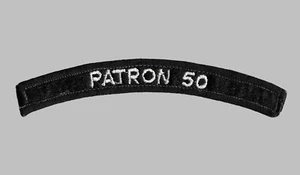 US Navy VP-50 Blue Dragons PATRON Patrol Squadron UIM Shoulder Rocker Tab (04) - Picture 1 of 1